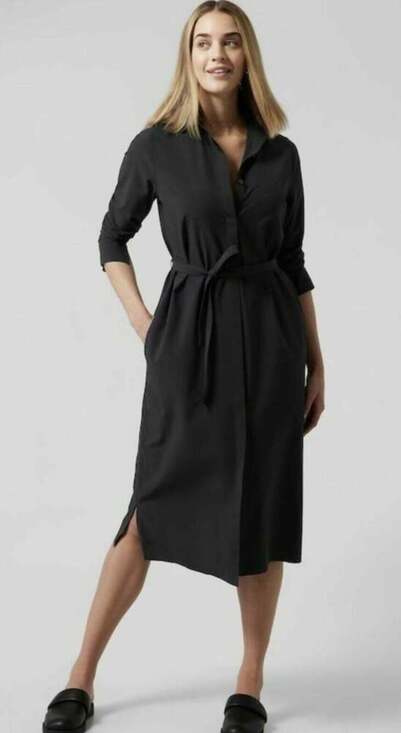 Athleta Dresses & Skirts - Athleta Black Urbanite Shirtdress